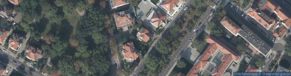 Zdjęcie satelitarne Polski Związek Niewidomych Okręg Wielkopolski