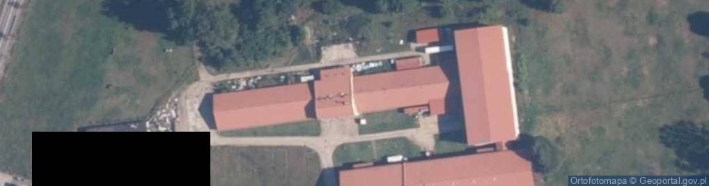 Zdjęcie satelitarne Polskie Pierze i Puch