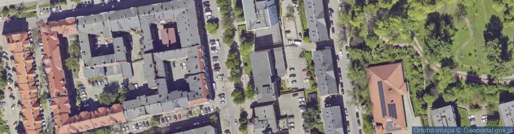 Zdjęcie satelitarne Polskie Stowarzyszenie Dobroczynności z Siedzibą w Rudzie Śląskiej