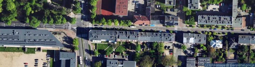 Zdjęcie satelitarne Polskie Stowarzyszenie Na Rzecz Osób z Upośledzeniem Umysłowym Koło w Częstochowie