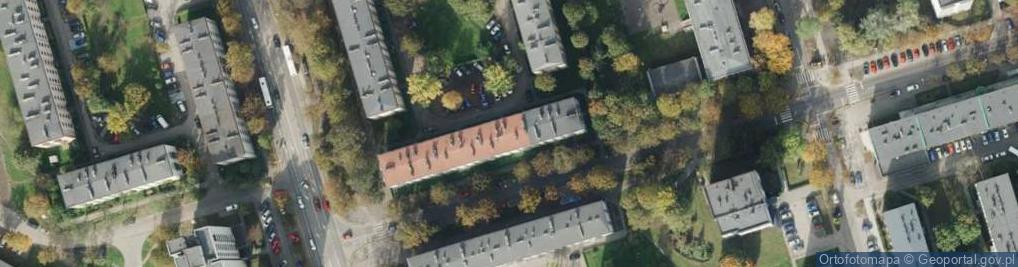 Zdjęcie satelitarne Polskie Stowarzyszenie Wu Shu Kuan Chung Fu w Zabrzu