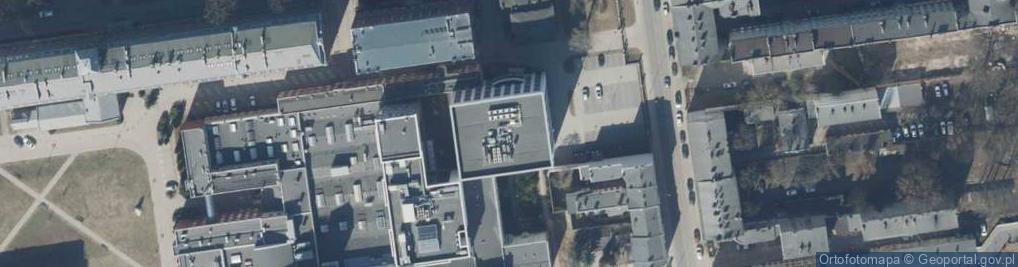 Zdjęcie satelitarne Polskie Towarzystwo Cybernetyczne Oddział Łódzki
