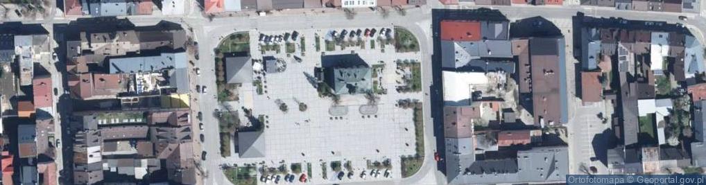 Zdjęcie satelitarne Polskie Towarzystwo Turystyczno Krajoznawcze Oddział Gorce w Nowym Targu