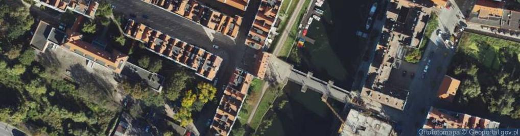 Zdjęcie satelitarne Polskie Towarzystwo Turystyczno Krajoznawcze Oddział Regionalny w Gdańsku