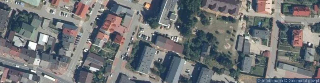 Zdjęcie satelitarne Polskie Towarzystwo Turystyczno-Krajoznawcze Oddział Teren.w Przysusze