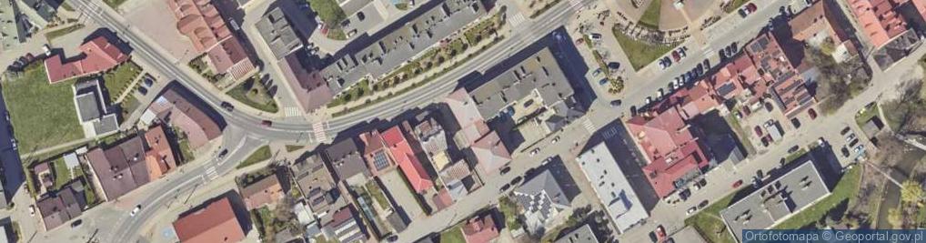 Zdjęcie satelitarne Polskie Towarzystwo Turystyczno Krajoznawcze Oddział w Ropczycach