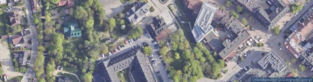 Zdjęcie satelitarne Polskie Towarzystwo Turystyczno Krajoznawcze Zarząd Oddziału Tatrzańskiego