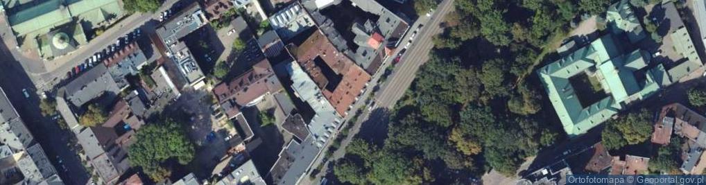 Zdjęcie satelitarne Polskie Towarzystwo Walki z Kalectwem Oddział w Krakowie