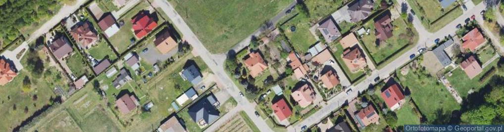 Zdjęcie satelitarne Polskiego Centrum BHP