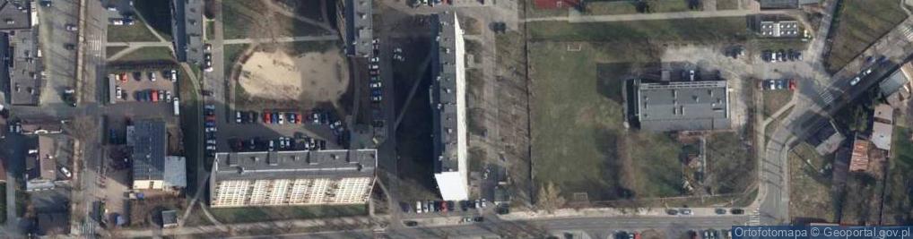 Zdjęcie satelitarne Polsko Amerykańskie Stowarzyszenie Walki z Terroryzmem WTC