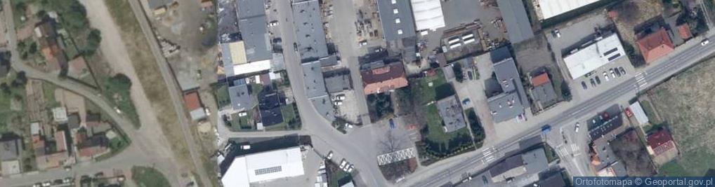 Zdjęcie satelitarne Pom Reńska Wieś