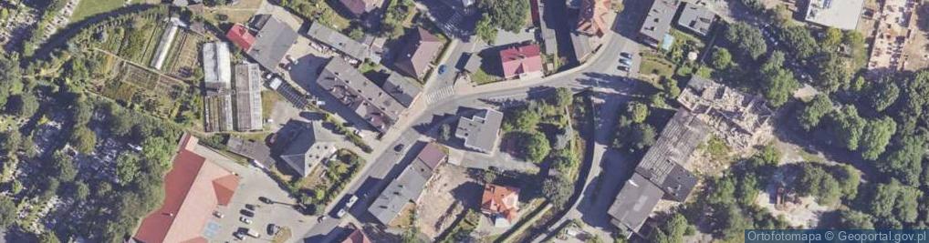 Zdjęcie satelitarne Pomoc Drogowa P.Wysocka, Jel.Góra