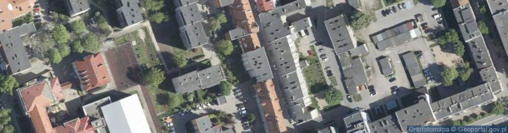 Zdjęcie satelitarne Pomoc Drogowa U Łabędzia