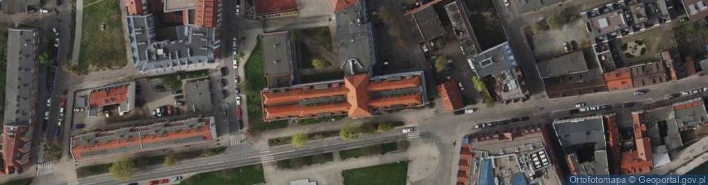 Zdjęcie satelitarne Pomorska Fundacja Edukacyjna