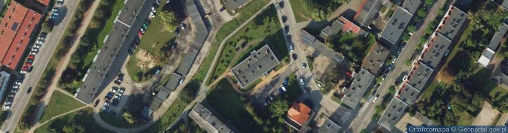 Zdjęcie satelitarne Pomorski Oddział Wojewódzki Kolegium Lekarzy Rodzinnych