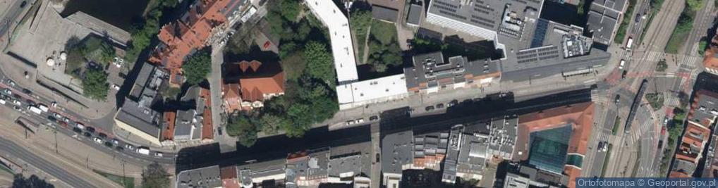 Zdjęcie satelitarne Porawski A., Wrocław