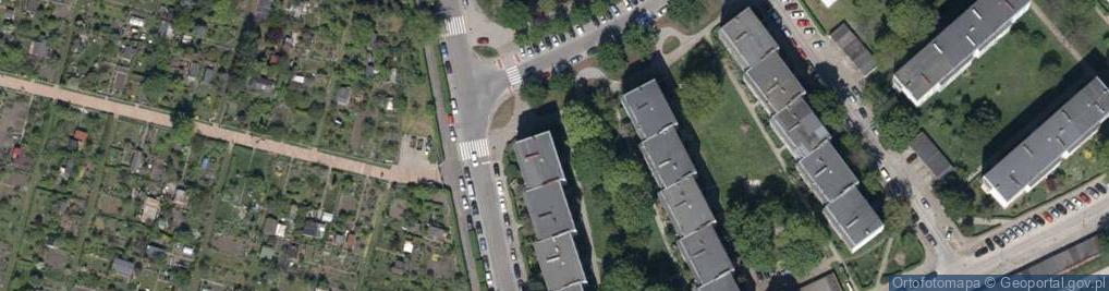 Zdjęcie satelitarne Porębska B., Wroclaw