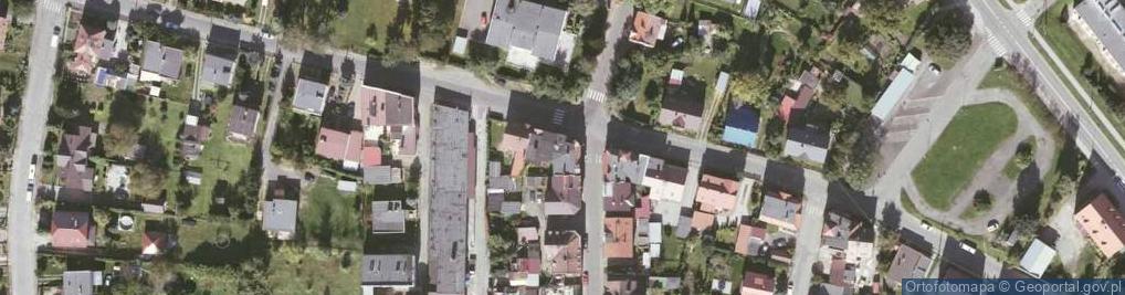 Zdjęcie satelitarne Porzucek Robert Romar Autohandel