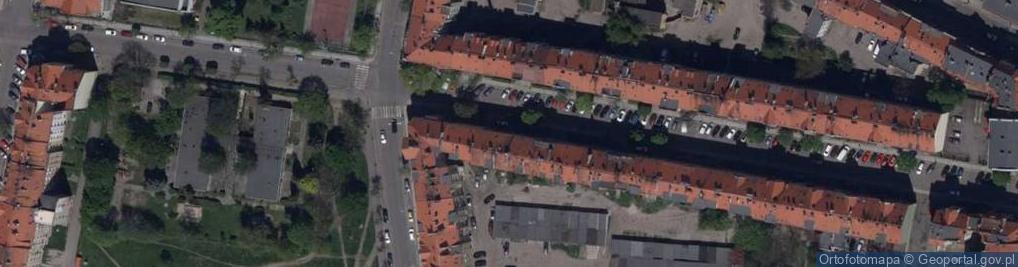 Zdjęcie satelitarne Pośred.Ubezp., Laskowska, Legnica