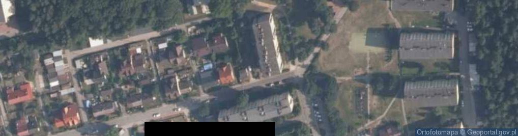 Zdjęcie satelitarne Pośrednictwo Handl Usług K T K Kaziród J Tomsia B Kaziród K
