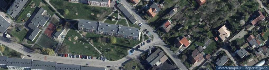 Zdjęcie satelitarne Pośrednictwo Handlowe Paternoga Magdalena