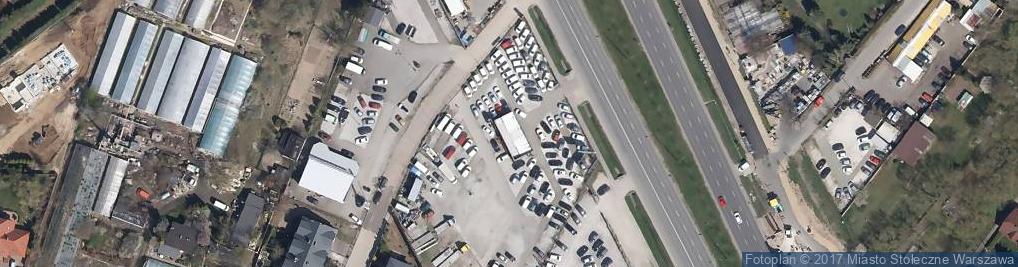 Zdjęcie satelitarne Pośrednictwo Handlowe Transport