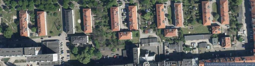 Zdjęcie satelitarne Pośrednictwo Handlowe Usługi Remontowo-Instalacyjne Agata Terlecka