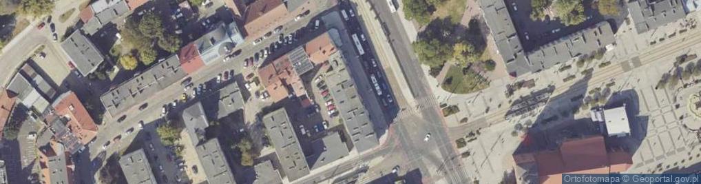 Zdjęcie satelitarne Pośrednictwo Handlowe