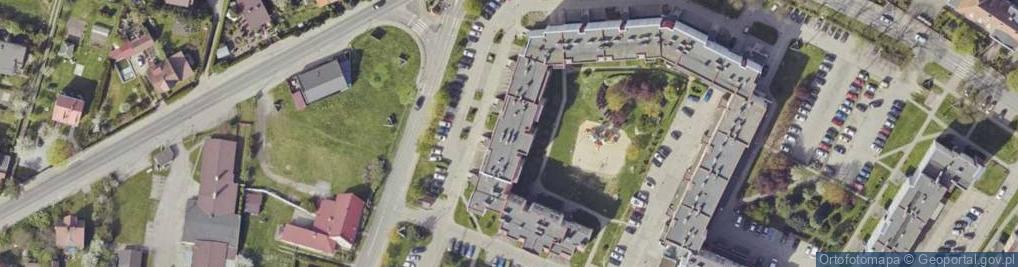 Zdjęcie satelitarne Pośrednictwo Handlowe