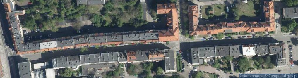 Zdjęcie satelitarne Pośrednictwo Handlowe
