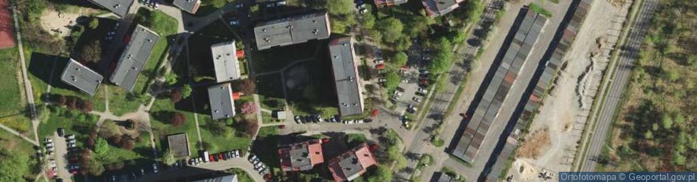 Zdjęcie satelitarne Pośrednictwo Handlowe