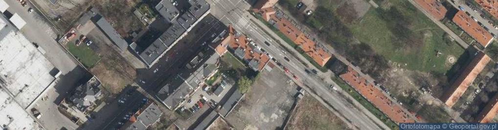 Zdjęcie satelitarne Pośrednictwo Handlowe