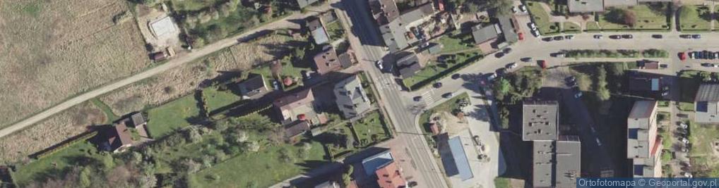 Zdjęcie satelitarne Pośrednictwo Handlowe