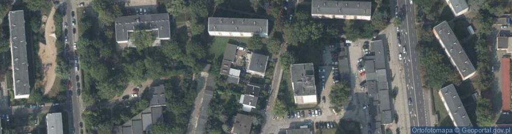 Zdjęcie satelitarne Pośrednictwo Handlowo Usługowe