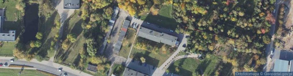 Zdjęcie satelitarne Pośrednictwo Handlu i Usług Godziewska