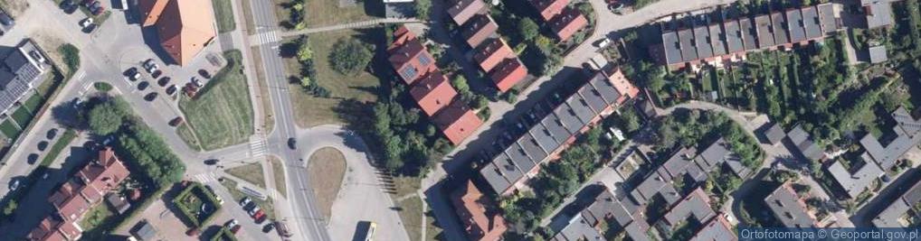 Zdjęcie satelitarne Pośrednictwo Inwestycyjne Projektowanie Nadzory Wykonawstwo