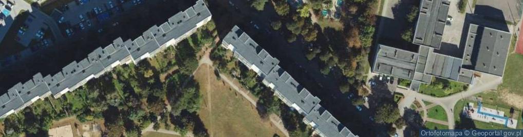 Zdjęcie satelitarne Pośrednictwo Nieruchomości Olimp