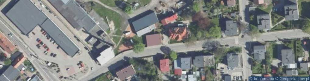 Zdjęcie satelitarne Pośrednictwo Sprzedaży Artykułów Przemysłowych i Spożywczych