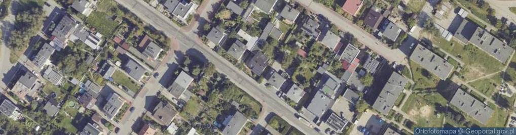 Zdjęcie satelitarne Pośrednictwo Sprzedaży Maria Lewicka Róża Moszak Leszno
