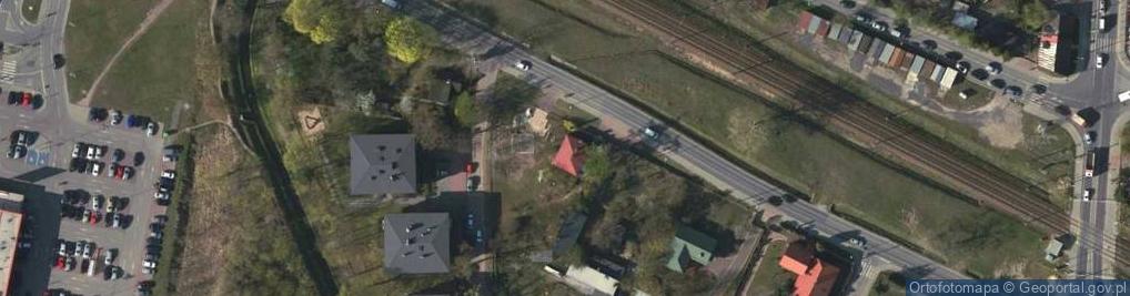 Zdjęcie satelitarne Pośrednictwo Ubezpieczeniowe Andrzej Szymoński