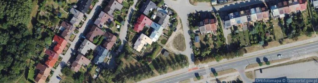 Zdjęcie satelitarne Pośrednictwo Ubezpieczeniowe - Andrzej Wolnikowski