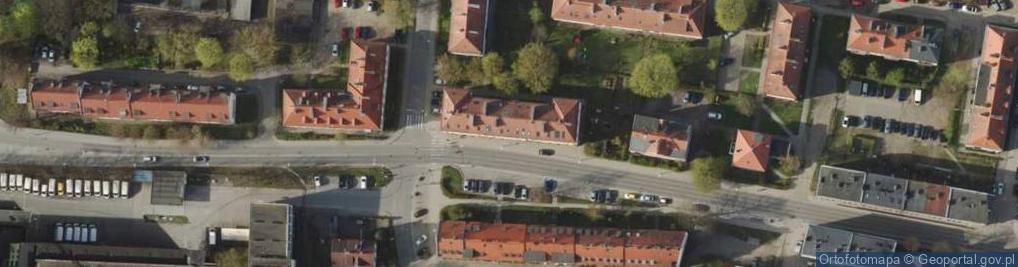 Zdjęcie satelitarne Pośrednictwo Ubezpieczeniowe Andrzej Zieliński