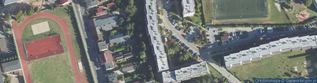 Zdjęcie satelitarne Pośrednictwo Ubezpieczeniowe Aniołczyk Maciej