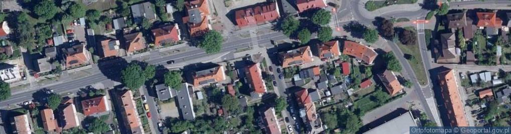 Zdjęcie satelitarne Pośrednictwo Ubezpieczeniowe Anna Domańska
