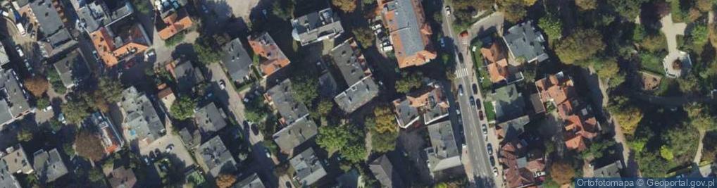 Zdjęcie satelitarne Pośrednictwo Ubezpieczeniowe Artur Gorzkowski