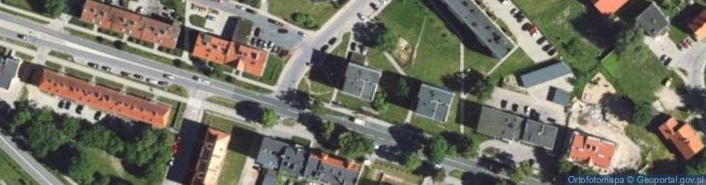 Zdjęcie satelitarne Pośrednictwo Ubezpieczeniowe Bagiński Mirosław
