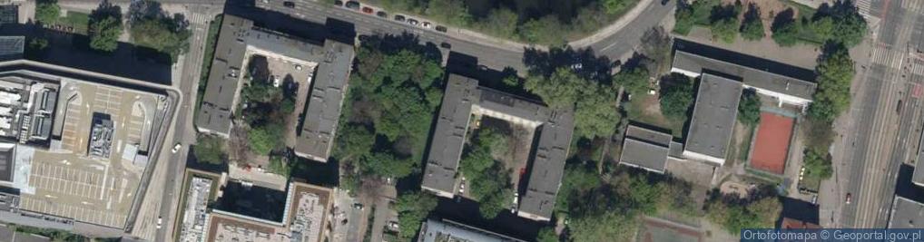 Zdjęcie satelitarne Pośrednictwo Ubezpieczeniowe Bicz-Stawirej Maria