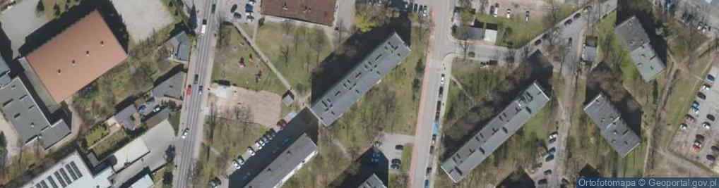 Zdjęcie satelitarne Pośrednictwo Ubezpieczeniowe Bożenna Majewska Jurek