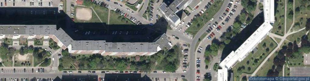 Zdjęcie satelitarne Pośrednictwo Ubezpieczeniowe Chabura Urszula