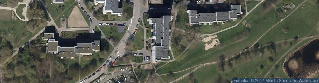 Zdjęcie satelitarne Pośrednictwo Ubezpieczeniowe Działalność Handlowa
